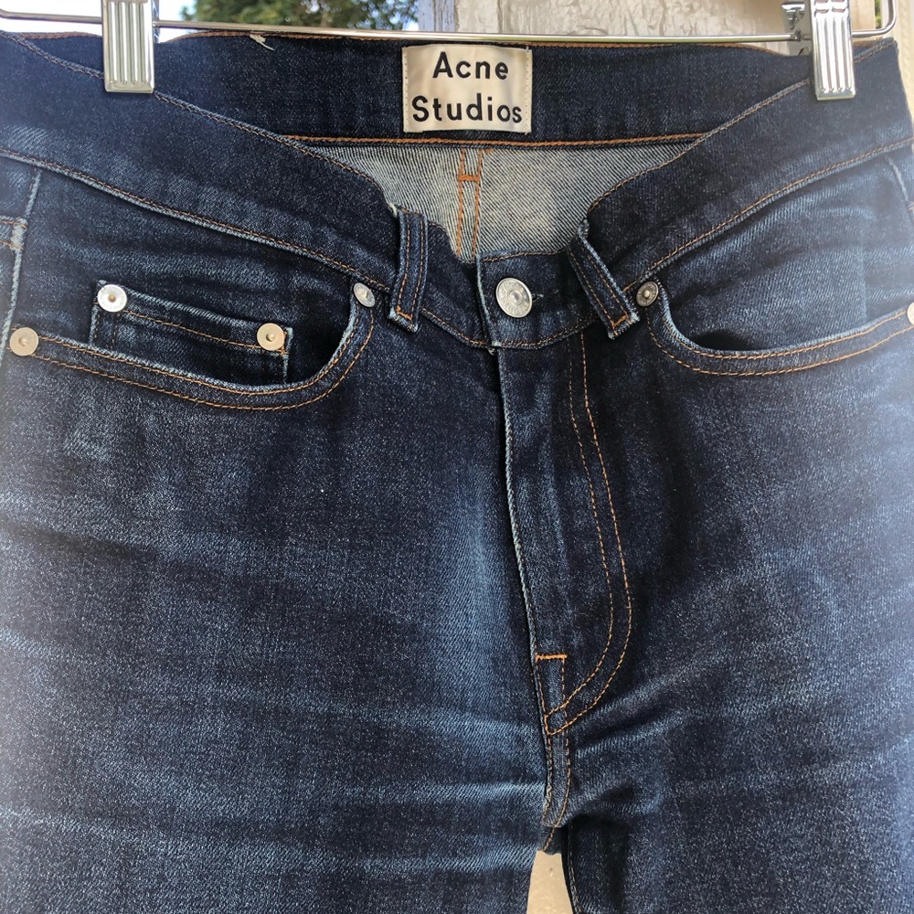 ACNE JEANS SIZE 29 - STYLE THIN STRAIGHT RW